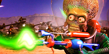 Sonic ray gun image from Mars Attacks!