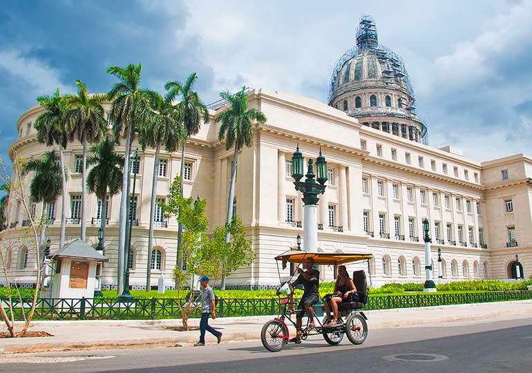 Cuba’s national Capitol building.